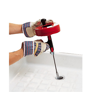 Flexibele manuele ontstopper met haspel lengte 8 m Flexibele manuele ontstopper met haspel lengte 8 m