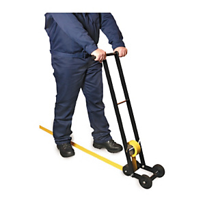 Floor marking tape applicator