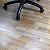 Floortex AdvantageMat Cleartex® Alfombrilla protectora para sillas, rectangular, 900 mm x 1200 mm, antimicrobiana, suelos duros, PVC 100 % reciclable, transparente - 3