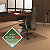 Floortex Cleartex® Cleartex Ultimat Alfombrilla protectora para sillas de policarbonato para alfombras de grosor medio, rectangular, 119 x 89 cm, transparente - 1