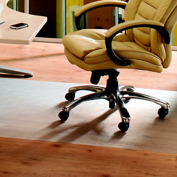 Floortex Cleartex® Salvapavimento protettivo in policarbonato - Forma rettangolare: Dimensioni cm 89 x 119 - 2