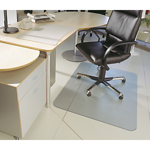 Floortex Tapis protège-sol, vinyle, 117 x 152 cm, transparent Floortex Tapis protège-sol, vinyle, 117 x 152 cm, transparent