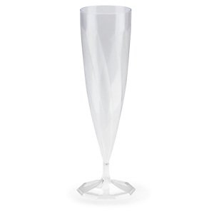 Fl?te à champagne plastique 13,5 cl