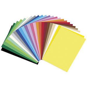 FOLIA Papier de couleur, (L)500 x (H)700 mm, assorti