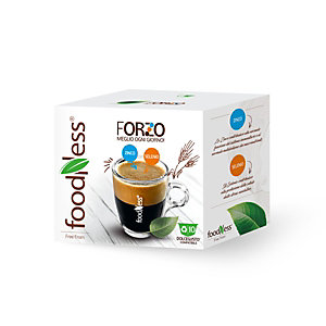 foodNess® Capsula Forzo Bevanda d'orzo arricchita con Zinco e Selenio, Compatibile Dolcegusto®* (confezione 10 capsule)