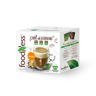 foodNess® Capsula Ginseng Classico, Compatibile Dolcegusto®* (confezione 10 capsule)