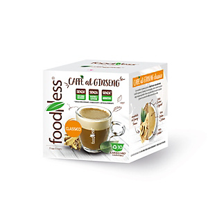 foodNess® Capsula Ginseng Classico, Compatibile Lavazza A Modo Mio®* (confezione 10 capsule) foodNess® Capsula Ginseng Classico, Compatibile Lavazza A Modo Mio®* (confezione 10 capsule)