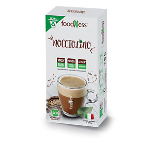 foodNess® Capsula Nocciolino, Compatibile Nespresso®* (confezione 10 pezzi)