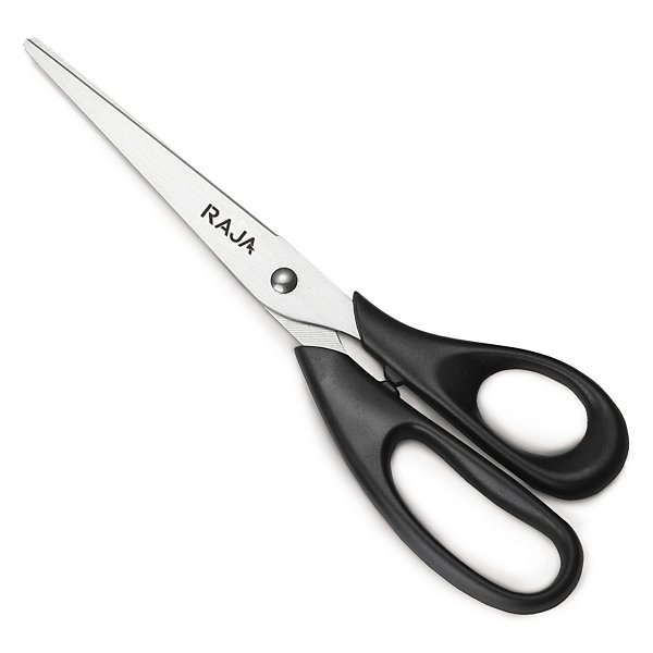 Forbici con manico in plastica riciclata RAJA - 3