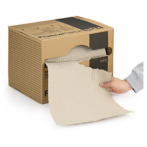 FormPack Dispenser Box with Paper Void Fill FormPack Dispenser Box with Paper Void Fill