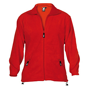 Forro polar unisex rojo S Forro polar unisex rojo S