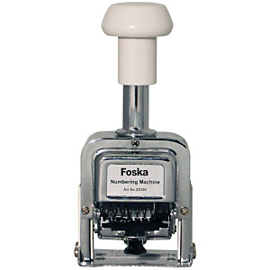 Foska ZS 506 Numerador automático secuencial Foska ZS 506 Numerador automático secuencial