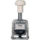 Foska ZS 506 Numerador automático secuencial Foska ZS 506 Numerador automático secuencial