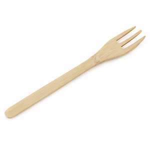 Fourchette en bambou