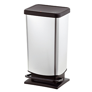 Fourre-tout décor inox 40 L Fourre-tout décor inox 40 L