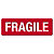 Fragile packaging labels - 1