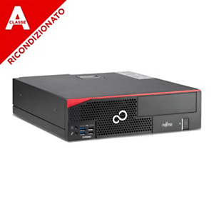 Fujitsu PC D756 SFF i3-6100, DDR4 8GB, SSD 256GB, Win 10 Pro MAR, Ricondizionato Classe A Fujitsu PC D756 SFF i3-6100, DDR4 8GB, SSD 256GB, Win 10 Pro MAR, Ricondizionato Classe A