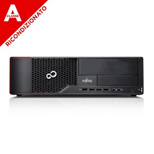 Fujitsu PC Esprimo E710 SFF i5-3450, DDR3 8GB, SSD 480GB, W10P MAR, Ricondizionato Classe A Fujitsu PC Esprimo E710 SFF i5-3450, DDR3 8GB, SSD 480GB, W10P MAR, Ricondizionato Classe A