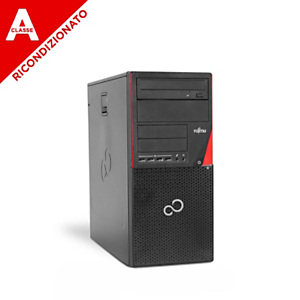 Fujitsu PC P720 Tower Core i5-4570, 4GB, 240GB SSD, DVD, Win 10 Pro mar, Ricondizionato Classe A Fujitsu PC P720 Tower Core i5-4570, 4GB, 240GB SSD, DVD, Win 10 Pro mar, Ricondizionato Classe A