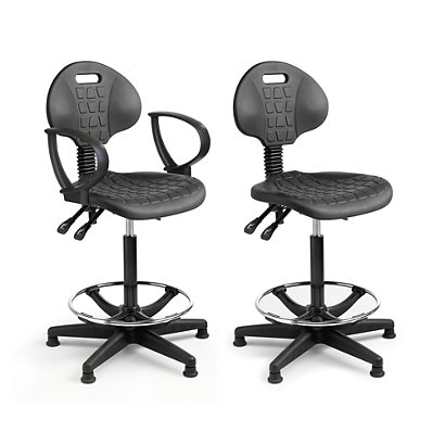 Fully ergonomic polyurethane chairs