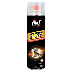 FURY Exterminateur nids de guêpes et frelons Fury 500 ml