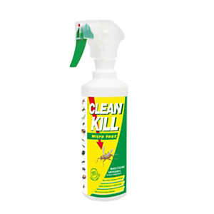 Fury Spray insecticide volants et rampants Cleankill Microfast Universel - Pulvérisateur aérosol 500 ml Fury Spray insecticide volants et rampants Cleankill Microfast Universel - Pulvérisateur aérosol 500 ml