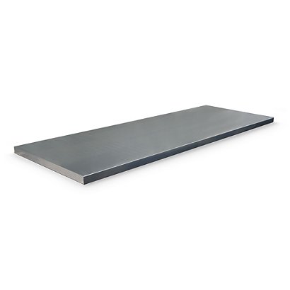 Galvanised steel shelf, 1200x460mm