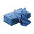 GAMEX Panno microfibra Ivy, 37x 37cm, Blu (confezione da 10 pezzi) - 1