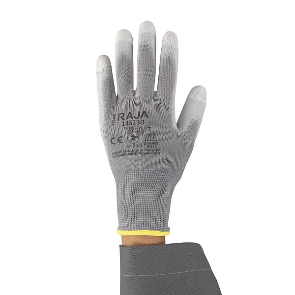 Gants enduction polyuréthane RAJA taille 8 - 4