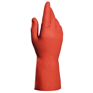 Gants de ménage Mapa Vital 185 rouges taille 9, lot de 10 paires Gants de ménage Mapa Vital 185 rouges taille 9, lot de 10 paires