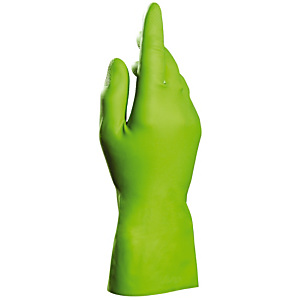Gants de ménage Mapa Vital 186 verts taille 9, lot de 10 paires Gants de ménage Mapa Vital 186 verts taille 9, lot de 10 paires