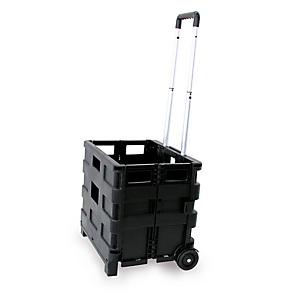 Garden Friend Carrello pieghevole con cassa in plastica - portata max 25 kg Garden Friend Carrello pieghevole con cassa in plastica - portata max 25 kg