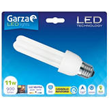 Garza Bombilla fluorescente LED compacta 11W casquillo E27, blanco neutro Garza Bombilla fluorescente LED compacta 11W casquillo E27, blanco neutro