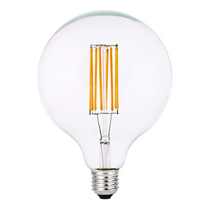 Garza Bombilla LED Globo con filamentos Clear G125 8 W Garza Bombilla LED Globo con filamentos Clear G125 8 W