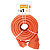 Garza Cable alargador de corriente, para exteriores, 10 m, naranja - 1