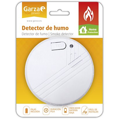 Garza IM133A Detector de humo, blanco