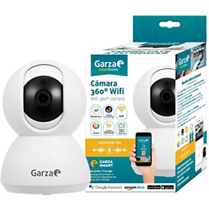 Garza SmartHome Cámara de Seguridad IP WIFI inteligente 360º Garza SmartHome Cámara de Seguridad IP WIFI inteligente 360º