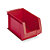 Gaveta de plástico apilable roja 260 x 160 x 150 mm - 1