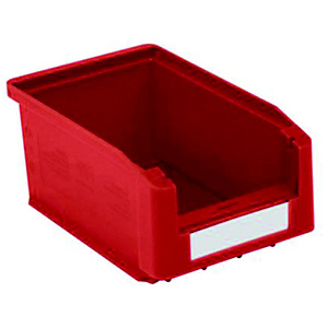 Gaveta de plástico para almacén 0,8 litros, rojo Gaveta de plástico para almacén 0,8 litros, rojo
