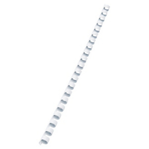 GBC Dorsi plastici a 21 anelli CombBind, Diametro 10 mm, Capacità 65 fogli, Bianco (confezione 100 pezzi) GBC Dorsi plastici a 21 anelli CombBind, Diametro 10 mm, Capacità 65 fogli, Bianco (confezione 100 pezzi)