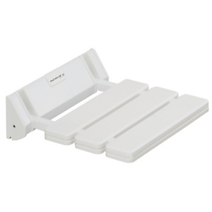 siège de douche relevable biska - blanc siège de douche relevable biska - blanc