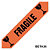 Gekleurde geruisloze PP-tape: Fragile - 12
