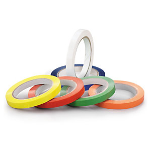 Gekleurde PVC-tape Extra smal Raja