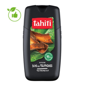 Gel douche Tahiti bois des tropiques, flacon de 250 ml