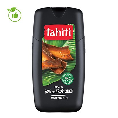 Gel douche Tahiti bois des tropiques, flacon de 250 ml