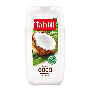 Gel douche Tahiti lait de coco, flacon de 250 ml
