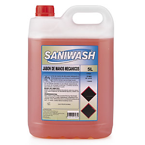 Gel hidroalcoólico de mãos Saniwash 5 litros