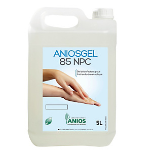 Gel hydroalcoolique Aniosgel 85 NPC Anios, bidon de 5 L Gel hydroalcoolique Aniosgel 85 NPC Anios, bidon de 5 L
