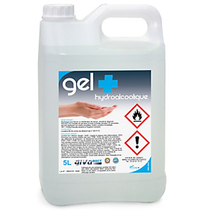 Gel hydroalcoolique bidon 5 litres