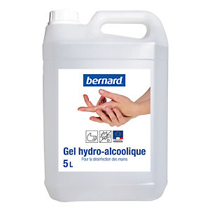 Gel hydroalcoolique mains Bernard 5 L